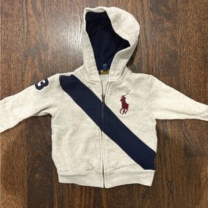 Youth 3T Ralph's Lauren polo cotton blend zip up - great condition barely worn
